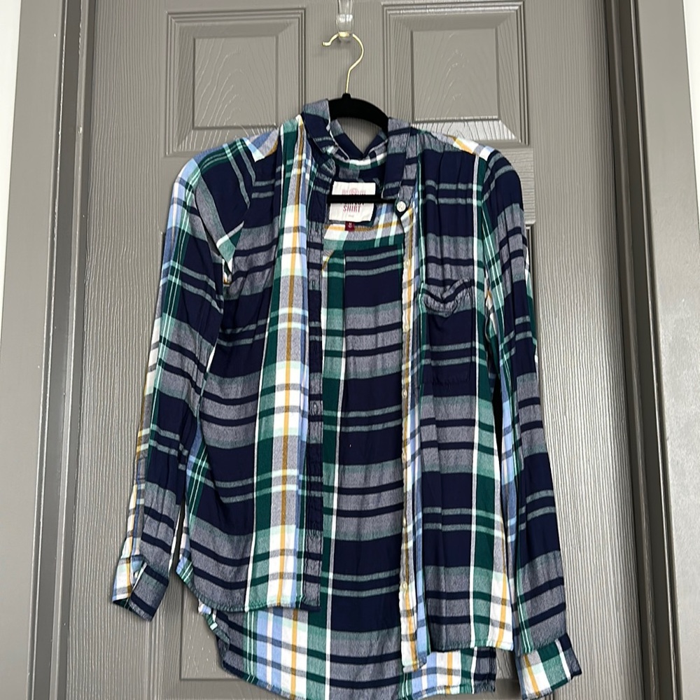 Button Down Plaid shirt